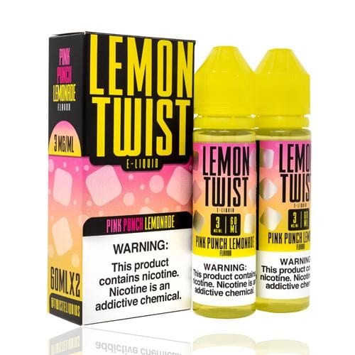 Lemon Twist Pink Punch Lemonade 120ml Vape Juice
