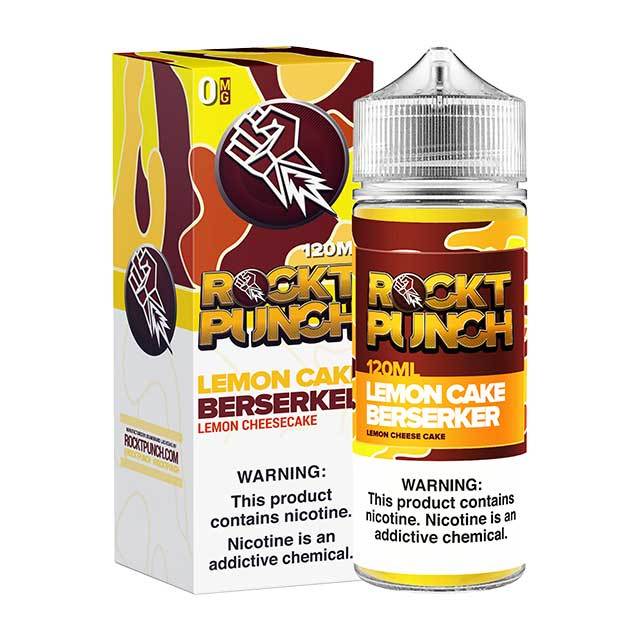 Rockt Punch Lemon Cake Berserker 120ml Vape Juice