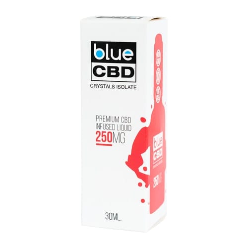 Diamond CBD Blue CBD Crystals Isolate Infused Liquid