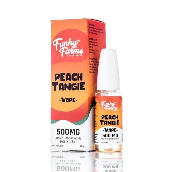 Funky Farms CBD Vape Juice – Peach Tangie