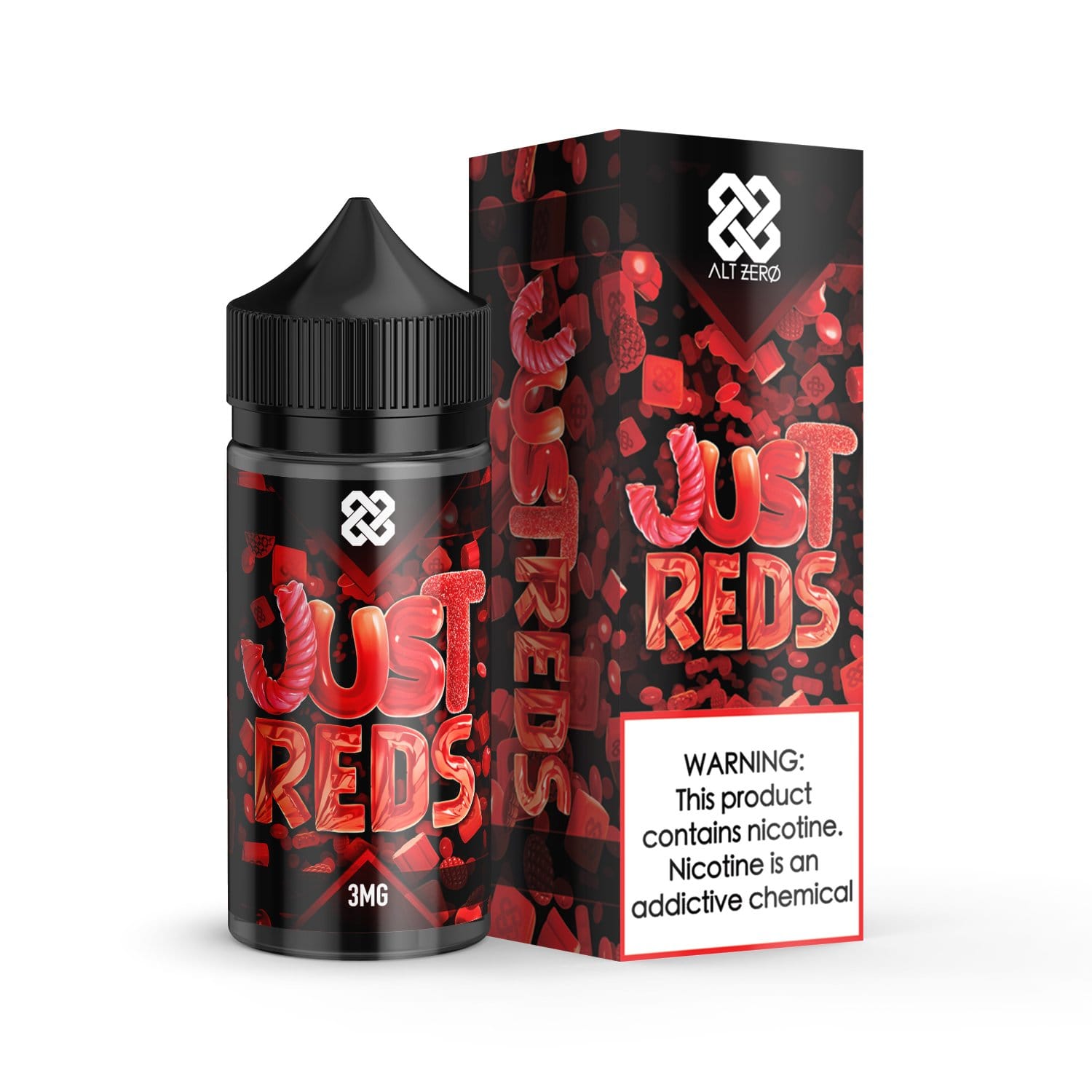 ALT Zero Just Reds 100ml Vape Juice