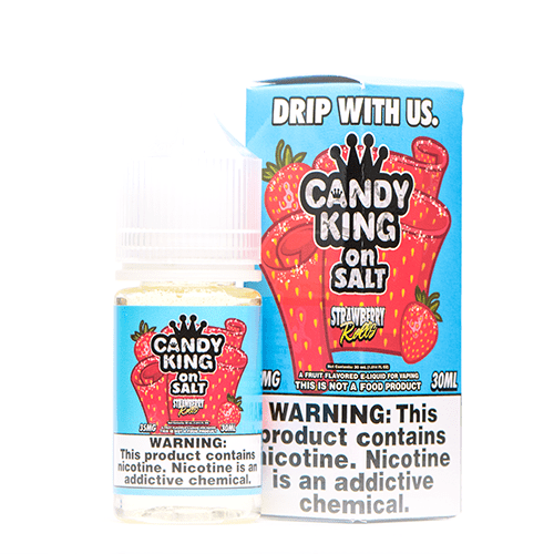 Candy King On Salt Strawberry Roll 30ml Salt Nic Vape Juice
