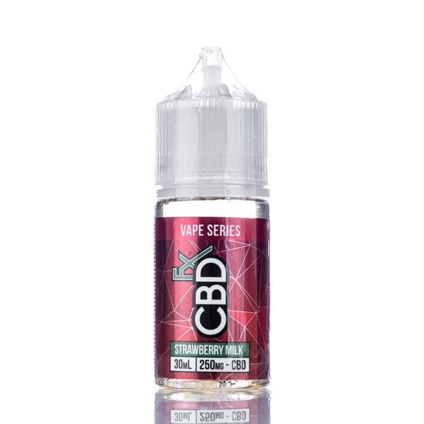 CBDfx CBD Vape Juice - Strawberry Milk - 30ml