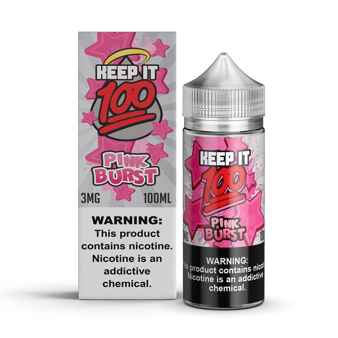 Keep It 100 Pink Burst 100ml Vape Juice