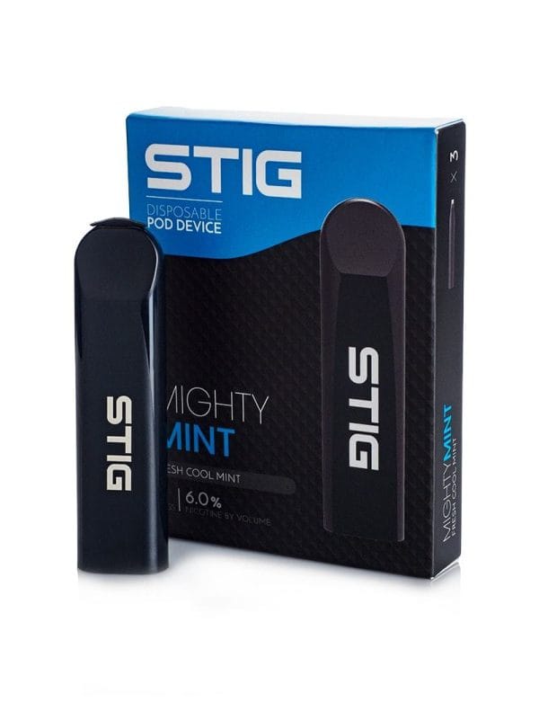 vgod stig mighty mint disposable pod device 3 pack