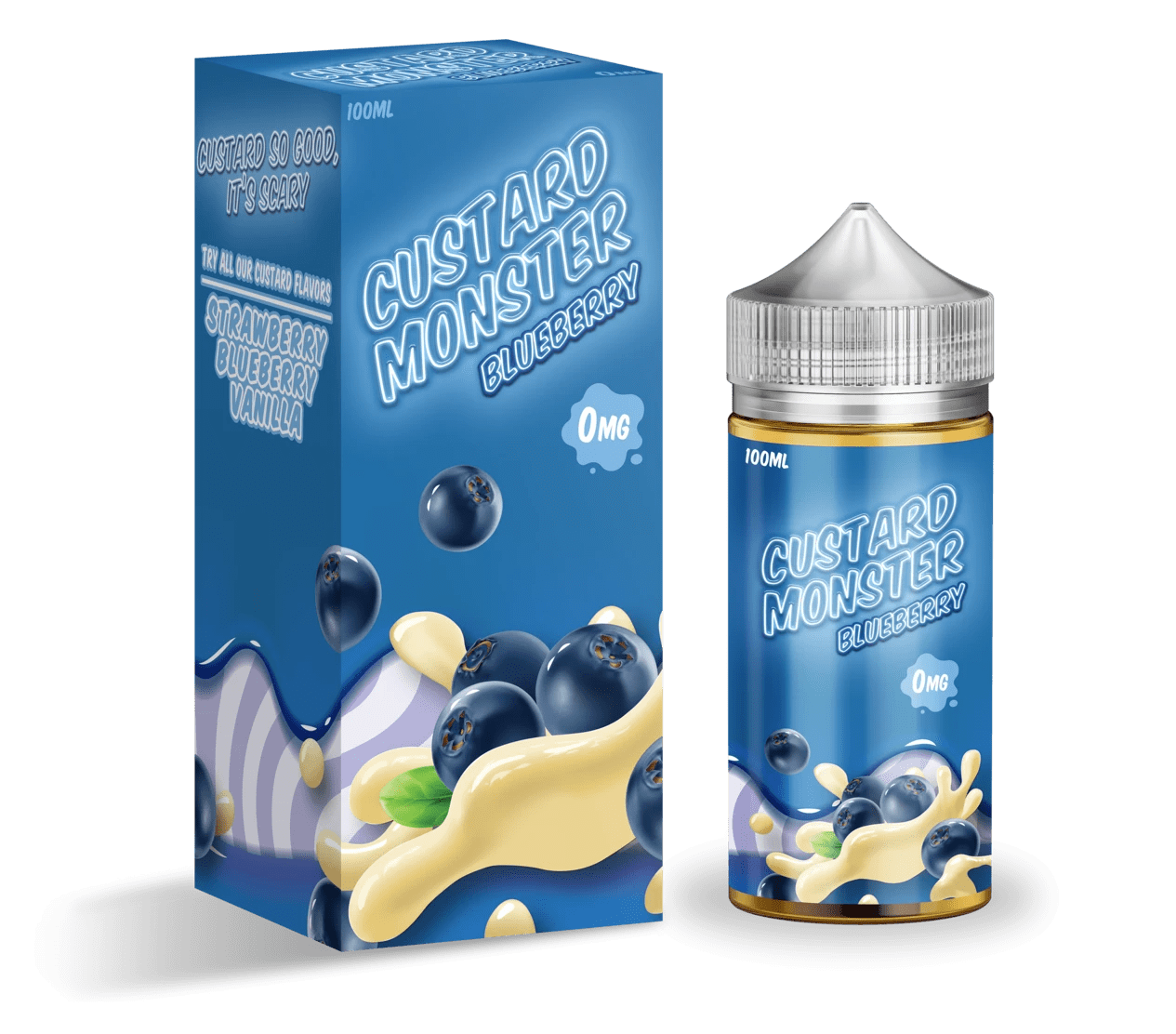 Custard Monster Blueberry Custard 100ml Vape Juice