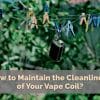 how to clean vape coil