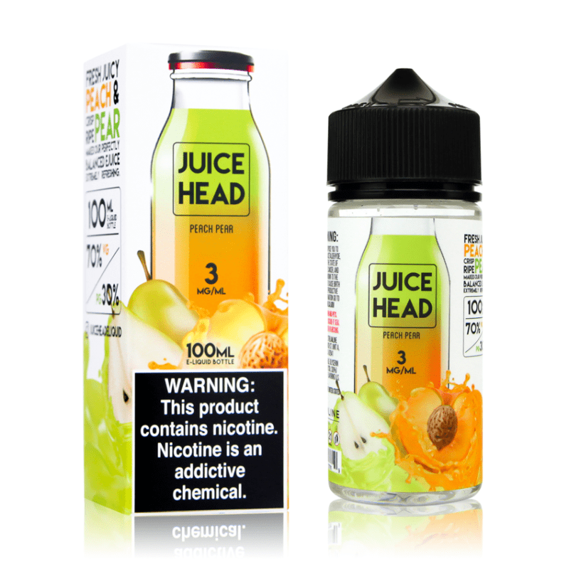 Juice Head Peach Pear 100ml Vape Juice
