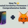 how to install arctic fox firmware