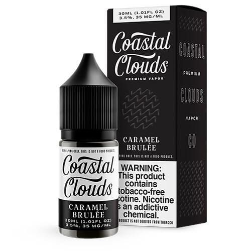 Coastal Clouds Caramel Brulee 30ml TF Nic Salt Vape Juice
