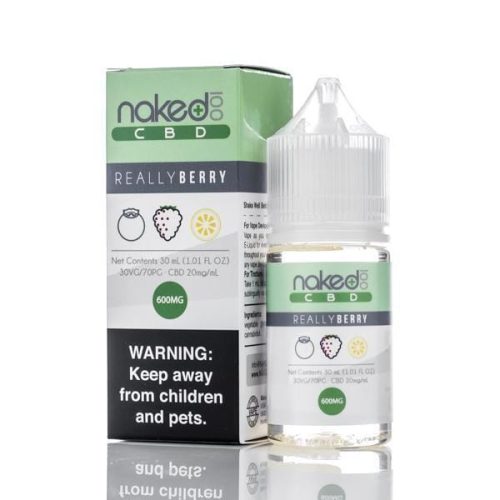 Naked 100 CBD Vape Juice – Really Berry – 30ml