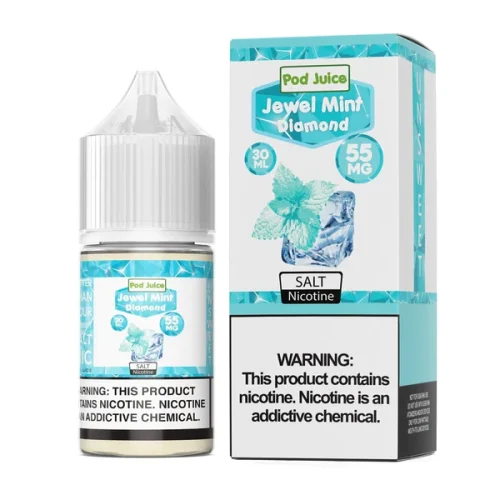 Pod Juice Jewel Mint Diamond TF 30ml Nic Salt Vape Juice